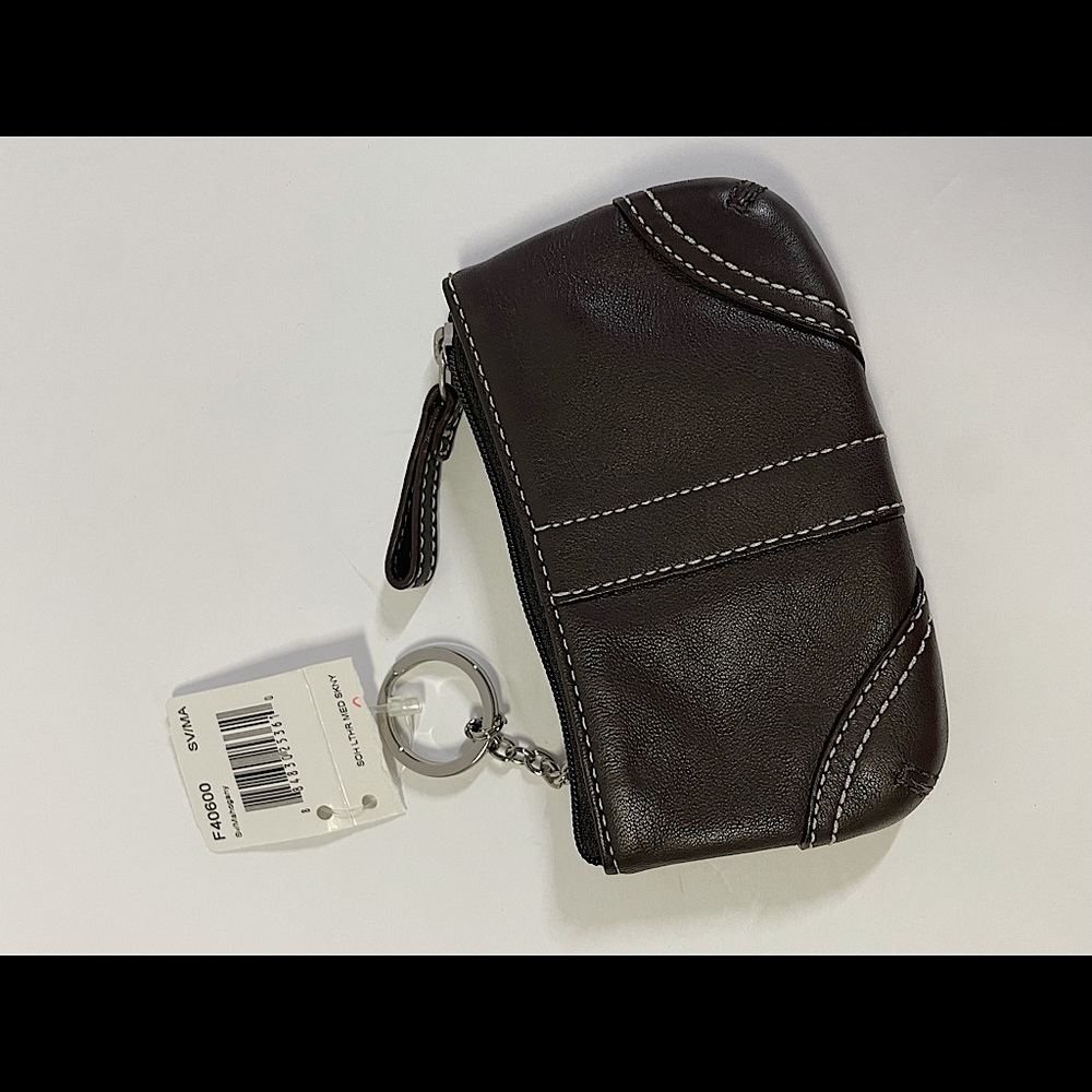 Coach Soho Leather Medium Skinny Coin Purse NWT